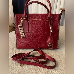 Michael Kors pebble leather bag